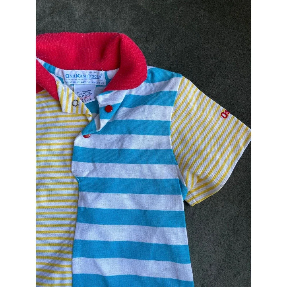 Vintage Oshkosh Button up T-shirt